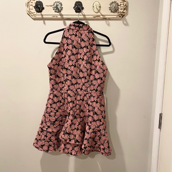 NWT ML Monique Lhuillier Rita Ruffled Mini Dress - Picture 11 of 15